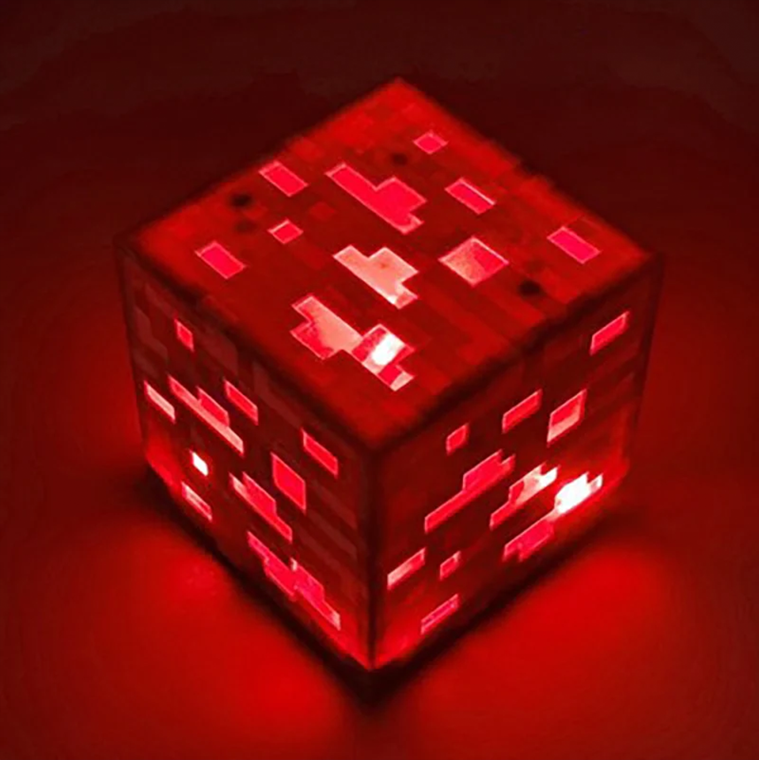 Minecraft Redstone Block Lamp - Electronic First